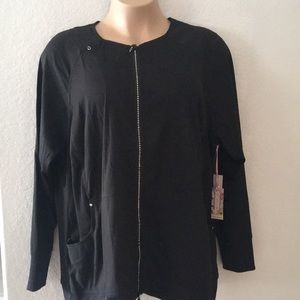 Koi Jacket 445LE Black 3X